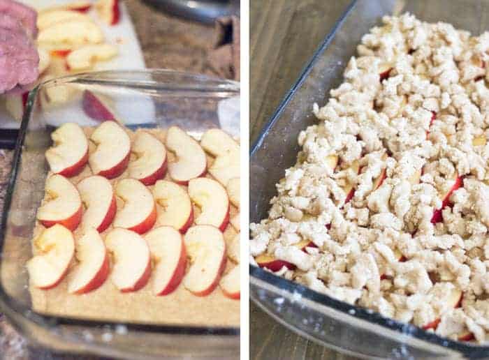 Grandma's Apple Platz - A quick and easy dessert to feed a crowd - Food Faith Fitness