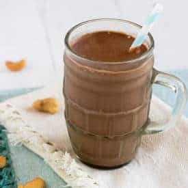Chocolate Protein Smoothie - Food Faith Fitness