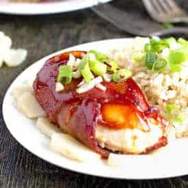 Bacon and Water Chestnut Chicken