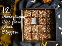 FREE 12 Food Photography Tips from Top Bloggers E-Book | Foodfaithfitness.com | @FoodFaithFit