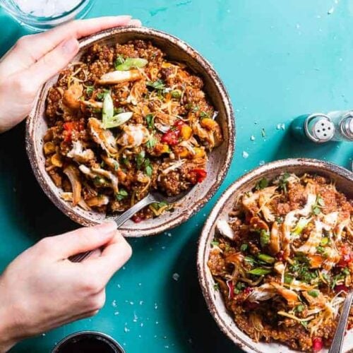 Healthy BBQ Chicken Quinoa Casserole Food Faith Fitness
