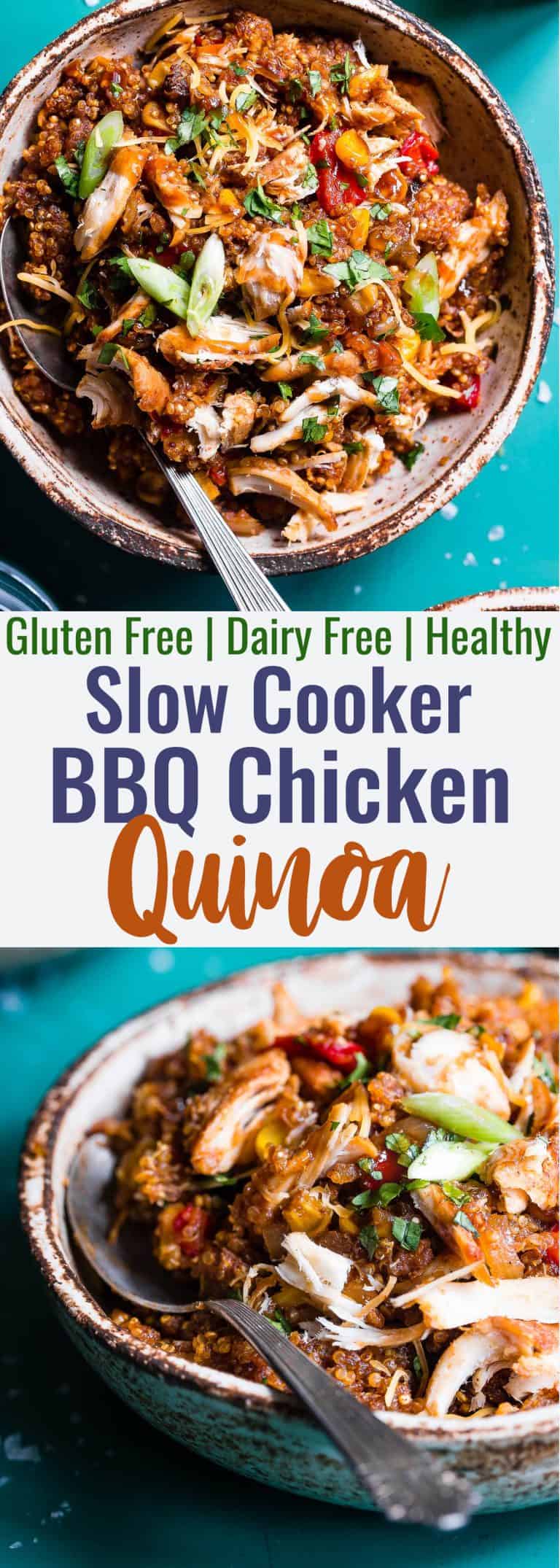 Healthy BBQ Chicken Quinoa Casserole | Food Faith Fitness