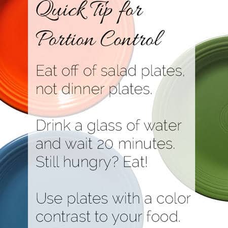Easy Ways to Learn Portion Control | Foodfaithfitness.com | @FoodFaithFit