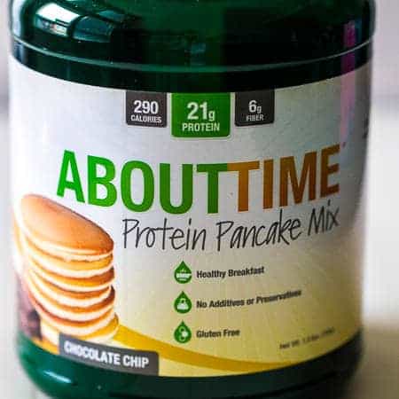 "About Time's" Protein Pancake Mix and Protein Powder Review | Foodfaithfitness.com | @FoodFaithFit