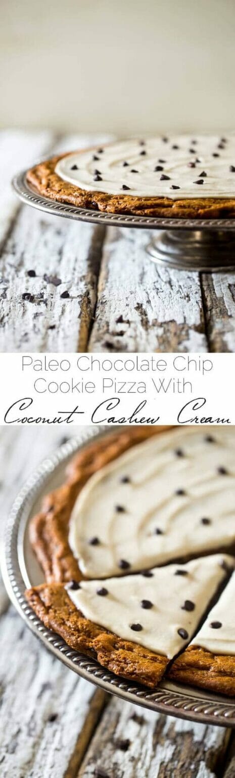 Paleo Cookies Pizza | Food Faith Fitness