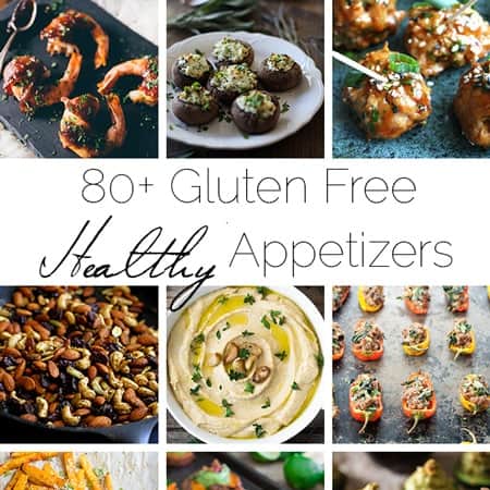 80+ Healthy, Gluten Free Appetizer Recipes | Foodfaithfitness.com | @FoodFaithFit