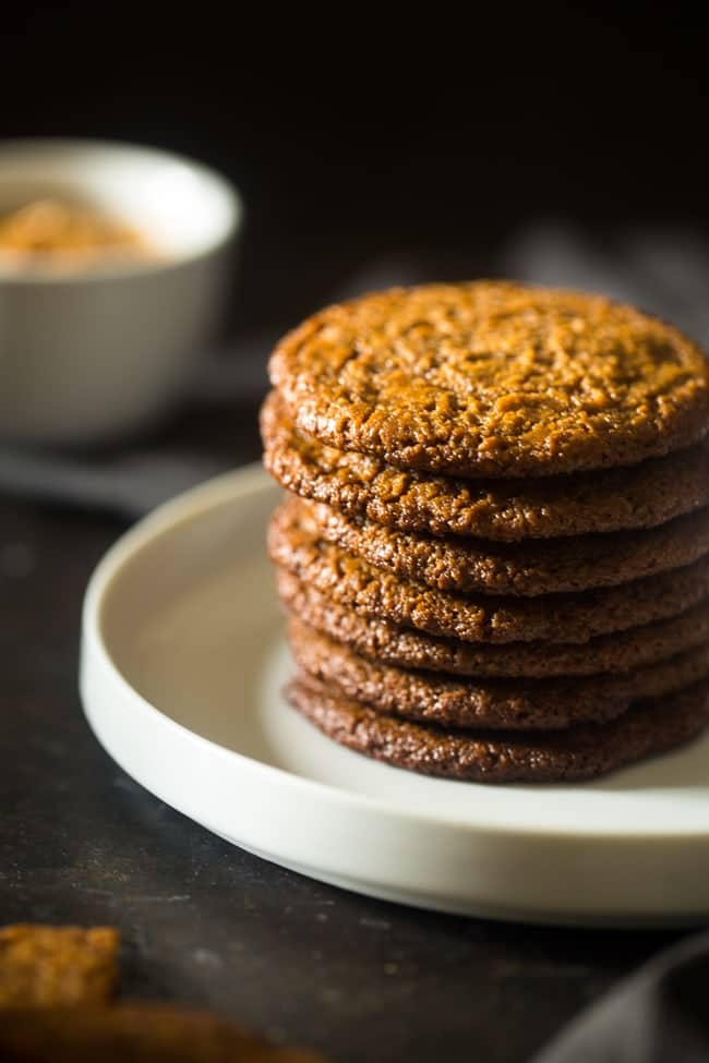 Spiced Paleo Cookies with Almond Butter {Vegan}