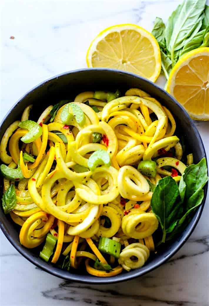 Basil-Mint-Yellow-Squash-spiralized-noodle-salad-recipe-2-of-1-7