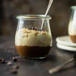 Vegan Brownie Batter Overnight Oats - These easy chocolate overnight oats taste like eating healthy, gluten free brownie batter for breakfast! They're a vegan-friendly breakfast that's ready in 10 minutes! | Foodfaithfitness.com | @FoodFaithFit
