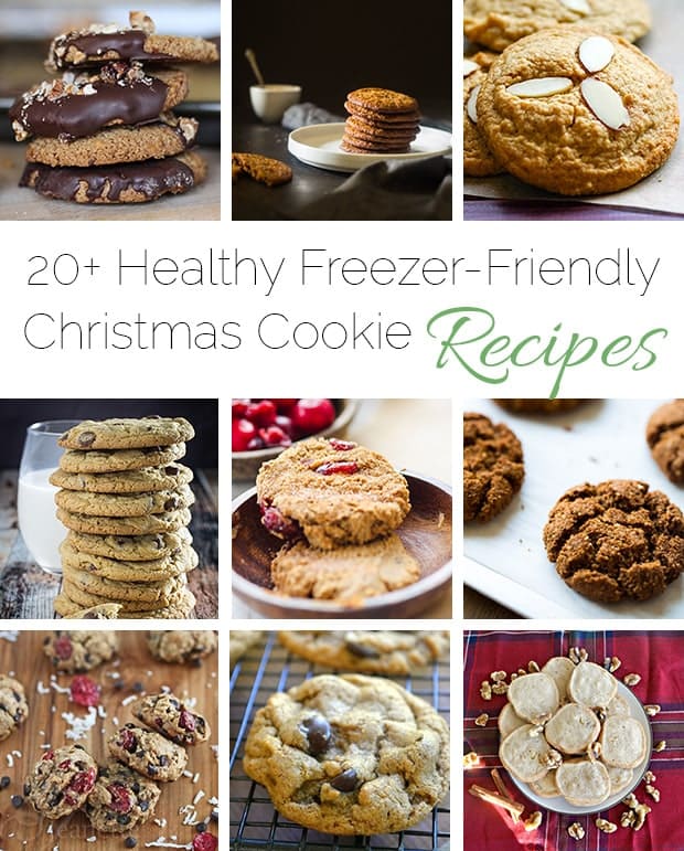 20+ Healthy, Freezer-Friendly Christmas Cookies - Food Faith Fitness