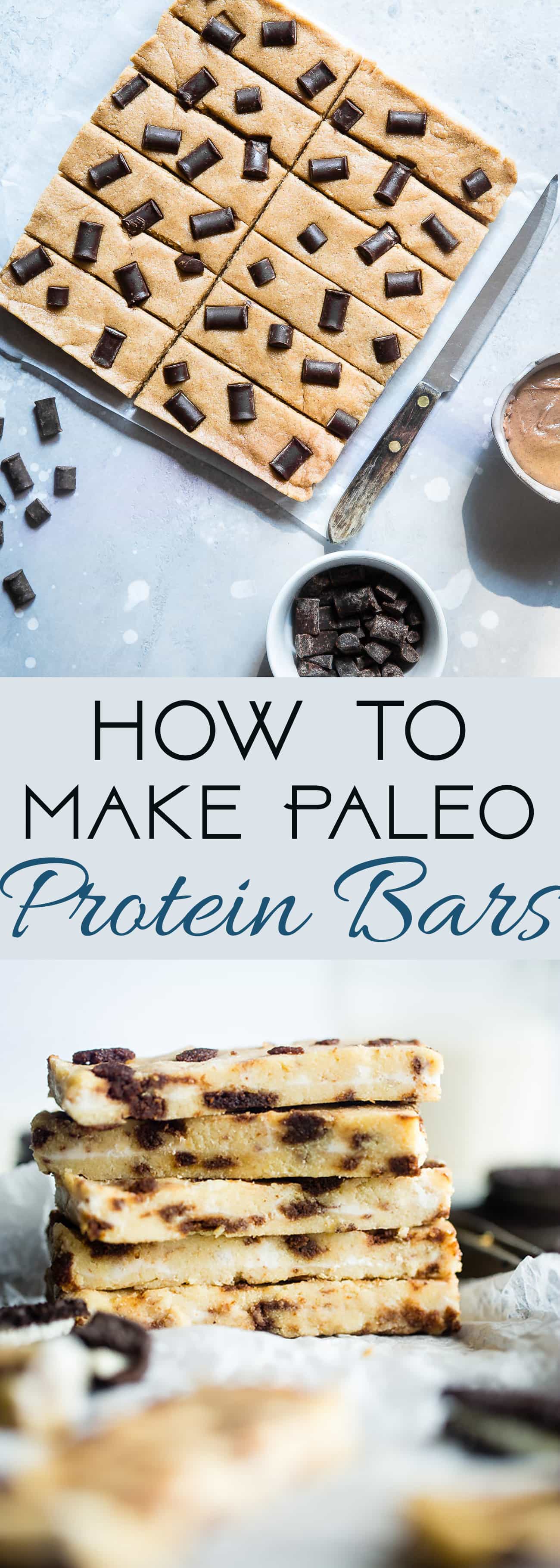 How to Make Paleo Protein Bars - Ever wondered how to make paleo protein bars? Learn how easy it is to make your favorite snack healthy, gluten free and grain free!  | Foodfaithfitness.com | @FoodFaithFit