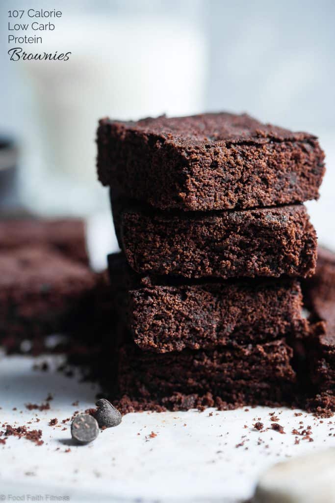 Protein Low Carb Keto Brownies | Food Faith Fitness