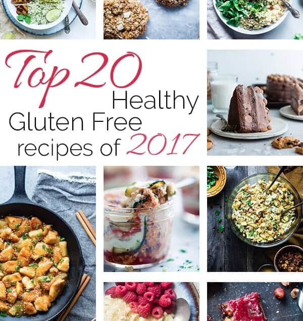 Top 20 Healthy Recipes of 2017 - From breakfast to dinner to dessert, and everything in between, here are 20 delicious, easy and gluten free healthy recipes to get your New Years started off right! | Foodfaithfitness.com | @FoodFaithFit