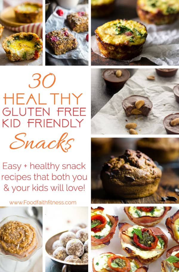 30 kid friendly gluten free snack ideas
