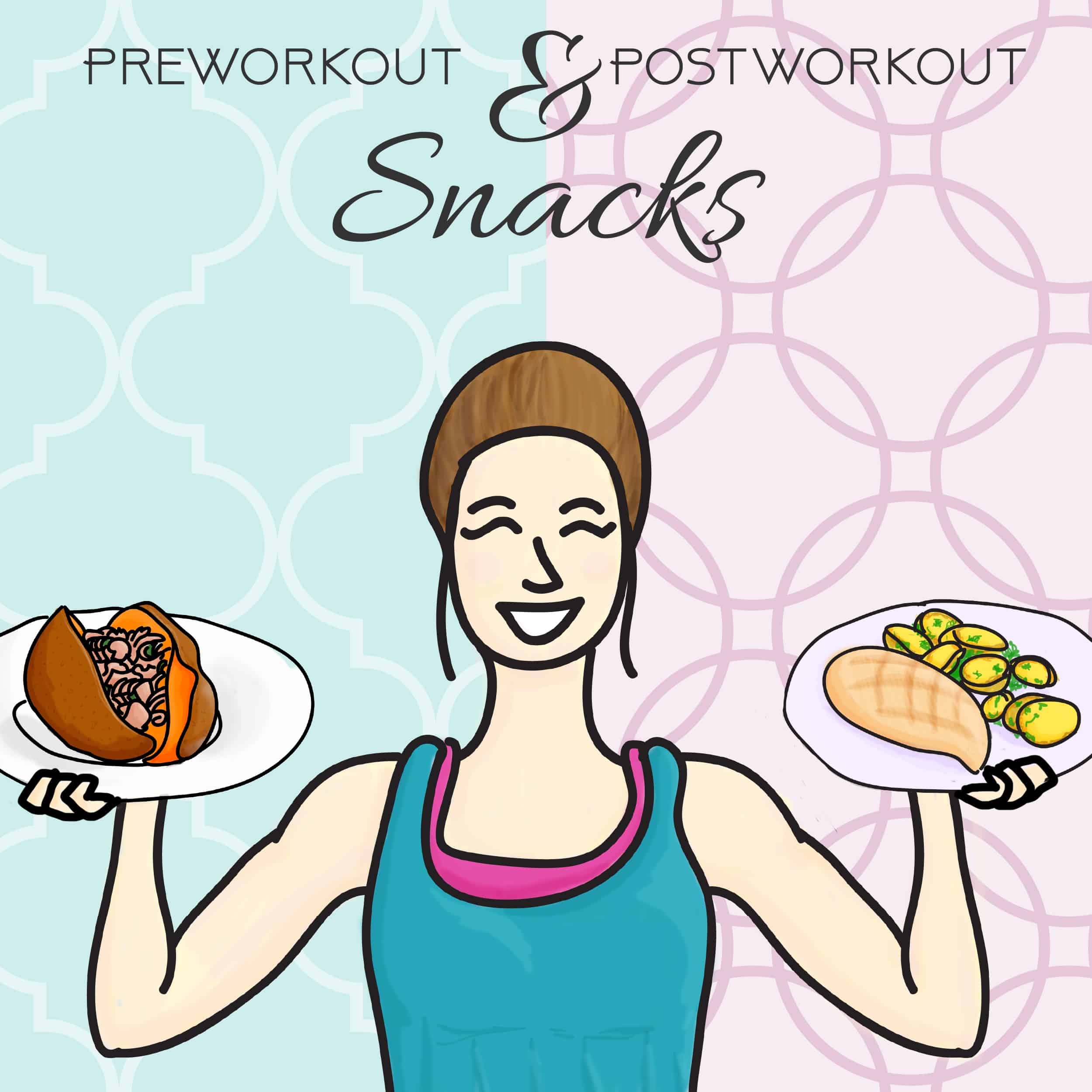 10 Best Pre and Post Workout Snacks - Ever wondered what to eat before and after a workout? Here are 10 ideas, with information as to why these are good choices! | #Foodfaithfitness | #Fitness #Nutrition #Healthysnack #Preworkout #Postworkout