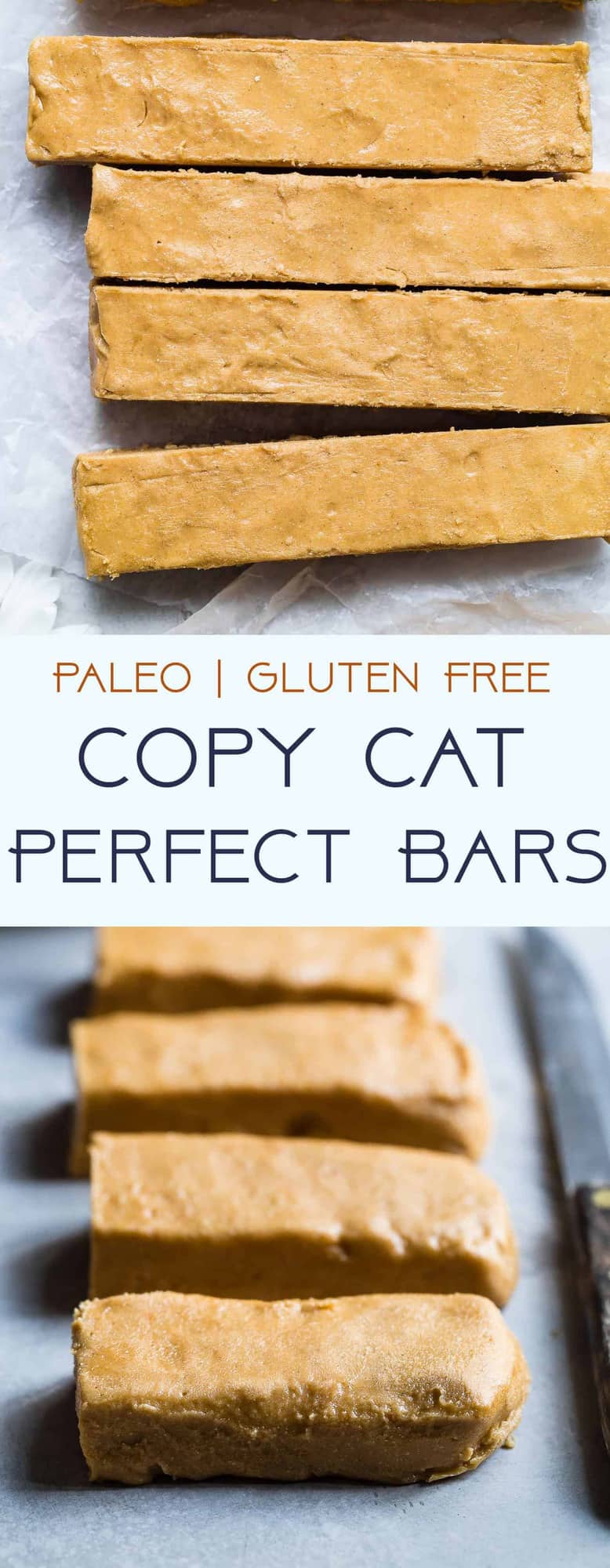 Homemade Perfect Bars - This homemade Perfect Bar Recipe tastes exactly like the store bought version, and is only 5 ingredients and so easy to make! Gluten free and healthy with a paleo option! | #Foodfaithfitness | #Glutenfree #Paleo #Healthy #Dairyfree #Snacks