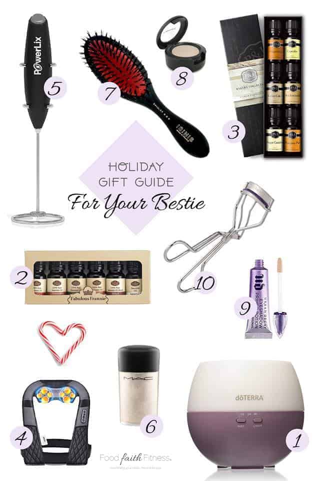 Holiday Gift Guide 2018 -Need some amazing gift ideas for Christmas? I have the BEST ideas for the foodies, gym rats, photographers and besties in your life! | #Foodfaithfitness | #giftguide #christmas #fitness #health