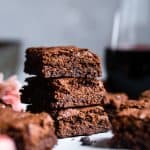 Easy Gluten Free Dairy Free Brownies | Food Faith Fitness