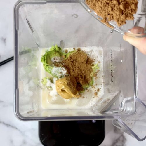 Peanut Butter Keto Low Carb Smoothie With Almond Milk Food Faith Fitness