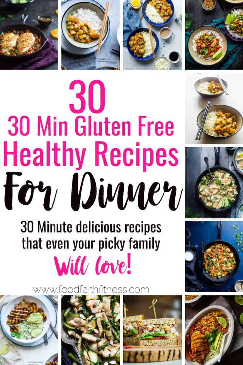 30 healthy 30 minute meals roundup