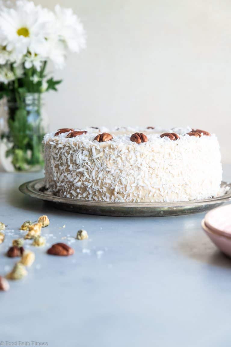 Paleo Carrot Cake with Almond Flour | Food Faith Fitness