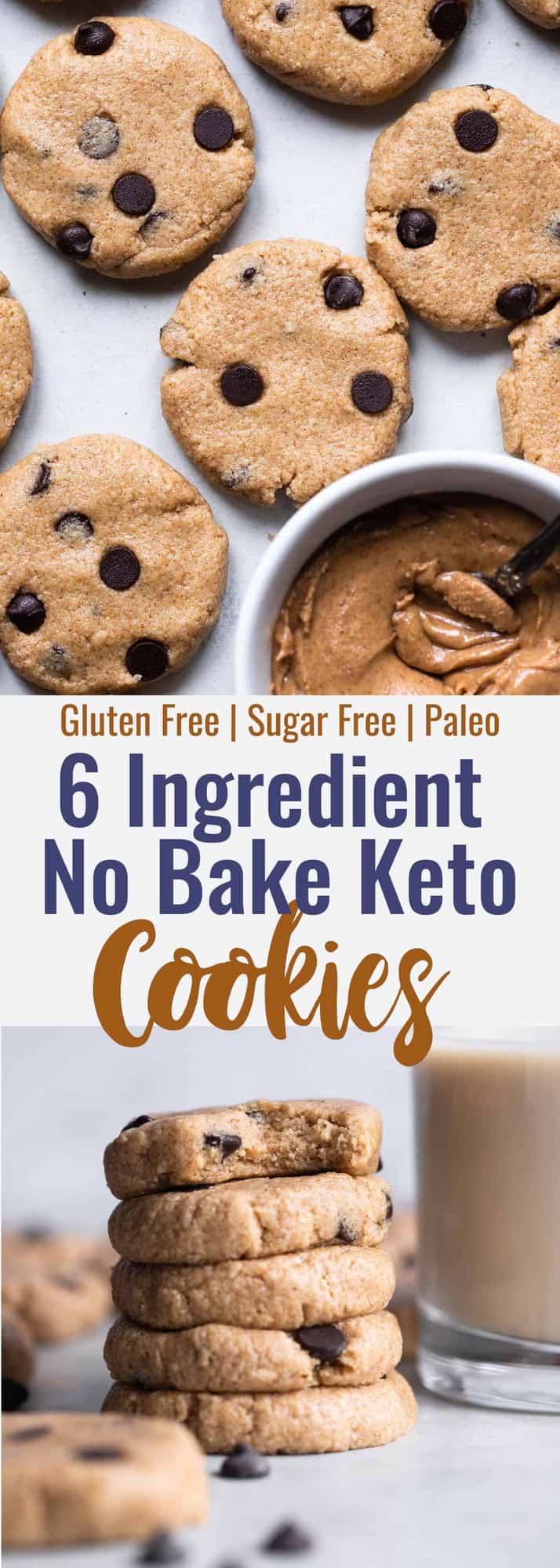 Almond Joy Keto No Bake Cookies - These soft and chewy, low carb and keto no bake cookies are sugar, gluten and dairy free but not taste free! Only 6 ingredients and super simple to make! | #Foodfaithfitness | #Glutenfree #Keto #Sugarfree #Lowcarb #Paleo