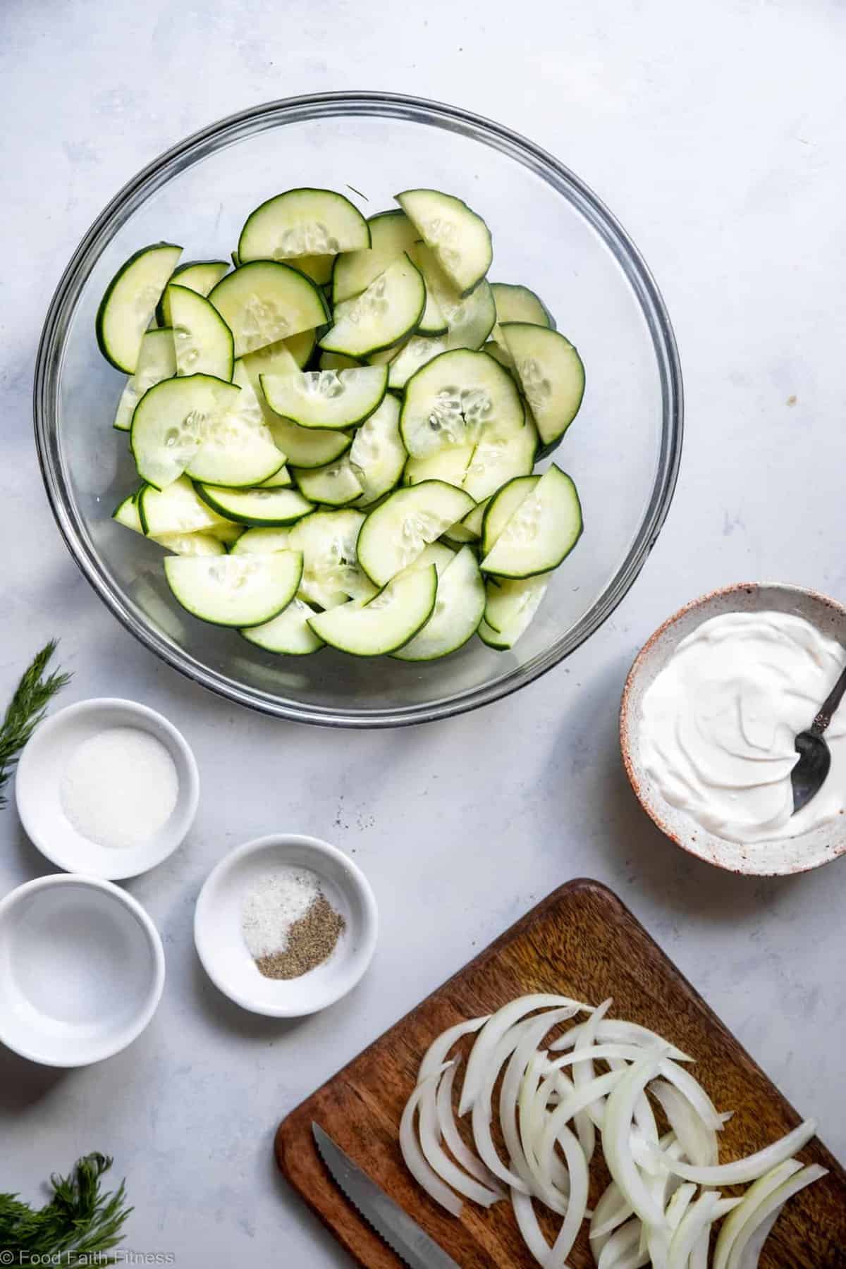 an image of a bowl of the best cucumber salad