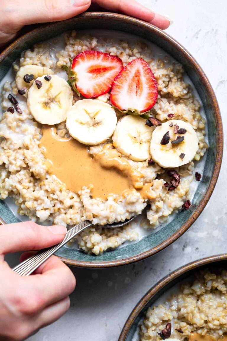 Easy Instant Pot Steel Cut Oats Food Faith Fitness