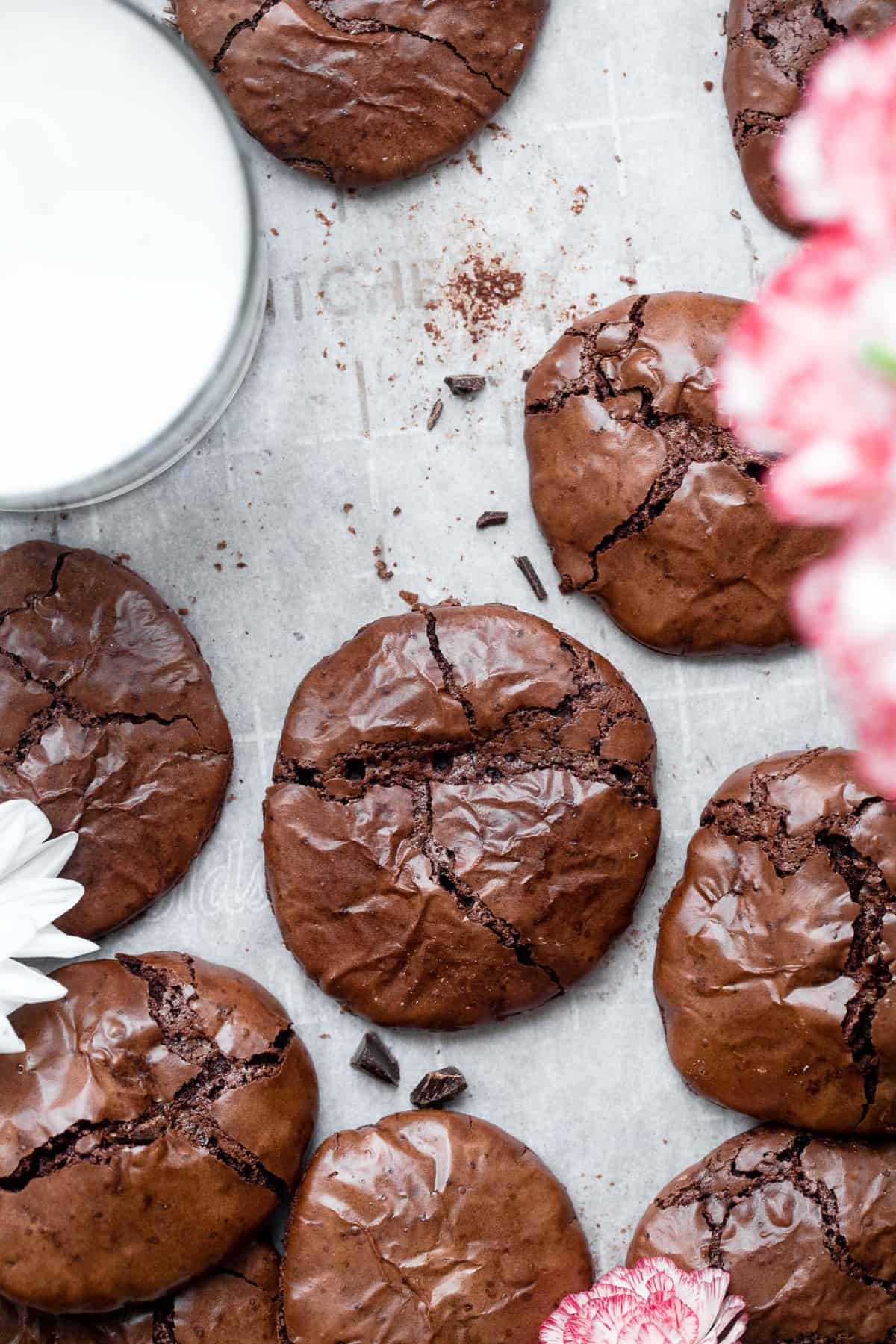 Flourless Gluten Free Chocolate Cookies