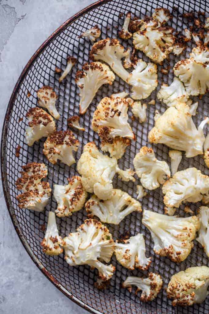 Roasted Air Fryer Cauliflower Food Faith Fitness