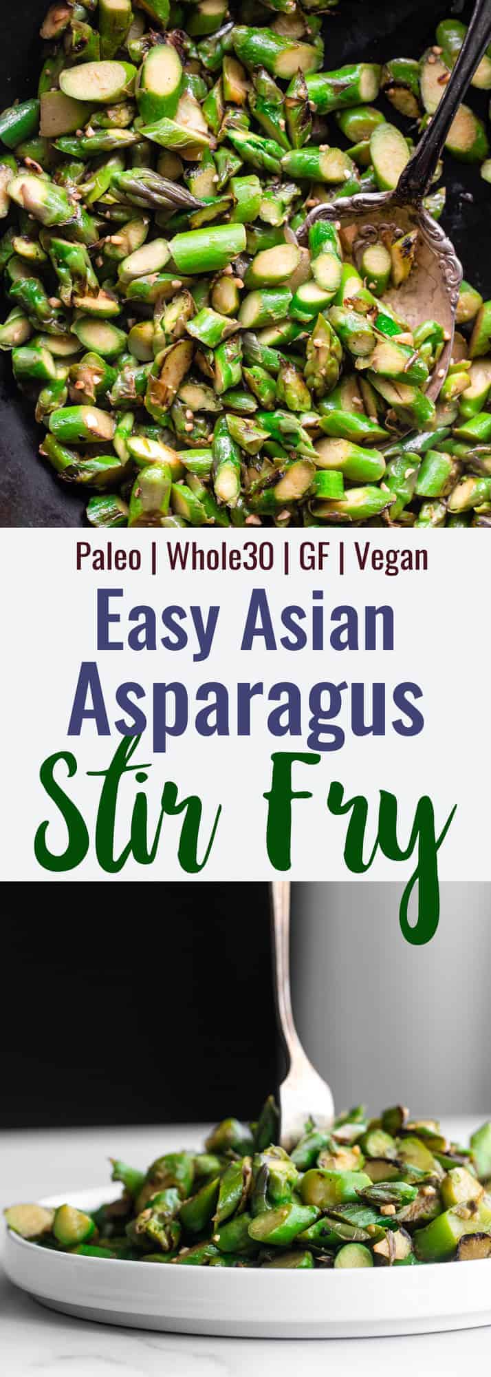 Asparagus Stir Fry collage photo