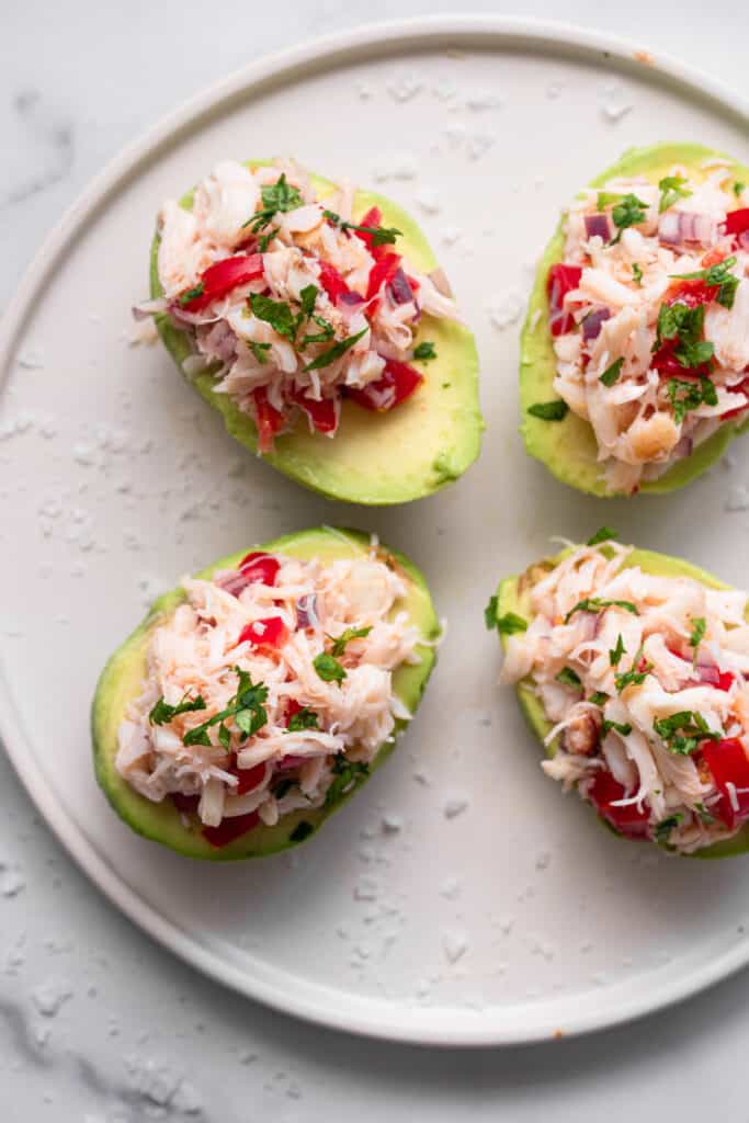 Crab Avocado Salad | Food Faith Fitness