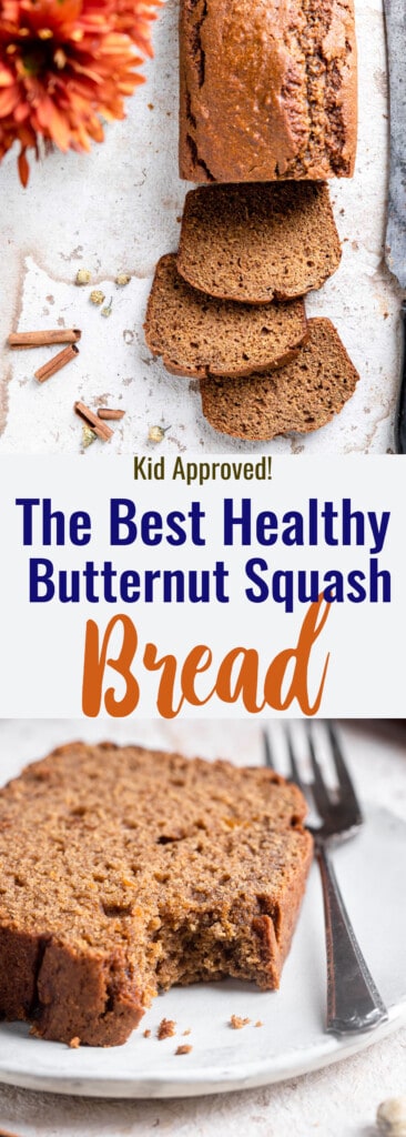 Butternut Squash Bread collage photo