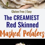 red skin mashed potatoes collage photo