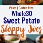 Whole30 Sloppy Joes collage photo