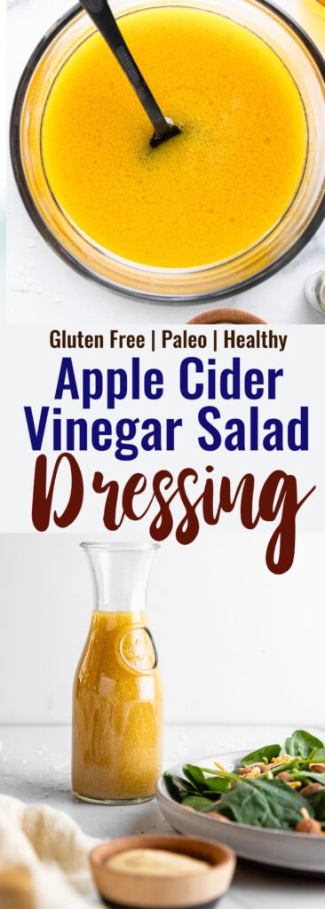 Apple Cider Vinegar Dressing collage photo