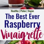 Raspberry Vinaigrette collage photo