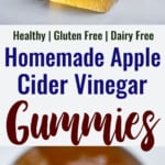 Apple Cider Vinegar Gummies collage photo
