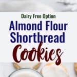 Almond Flour Sugar Cookies collage photo