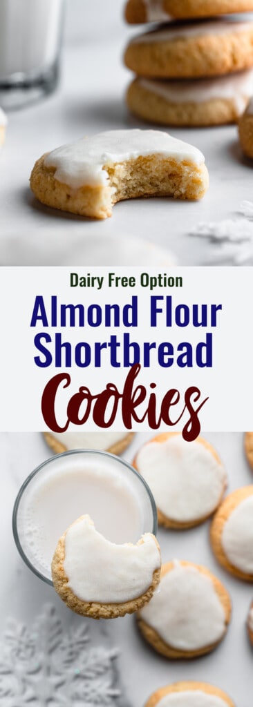 Almond Flour Sugar Cookies collage photo
