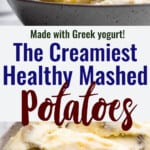 Healthy Mashed Potatoes collage photo
