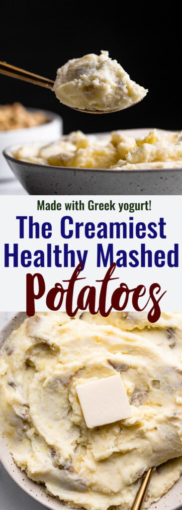 Healthy Mashed Potatoes collage photo