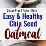 Chai Seed Oatmeal collage photo