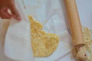 Keto tortilla step 3