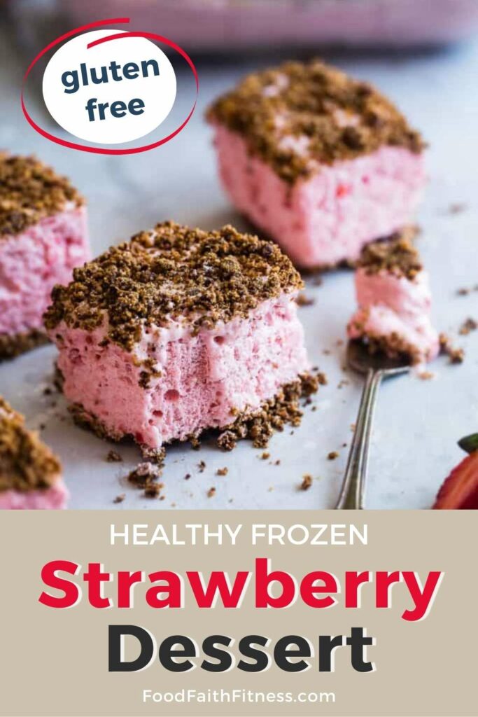 Strawberry dessert pin