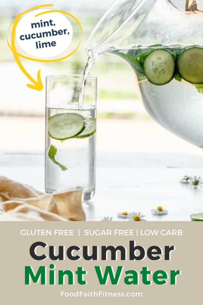 Cucumber Mint Water pin