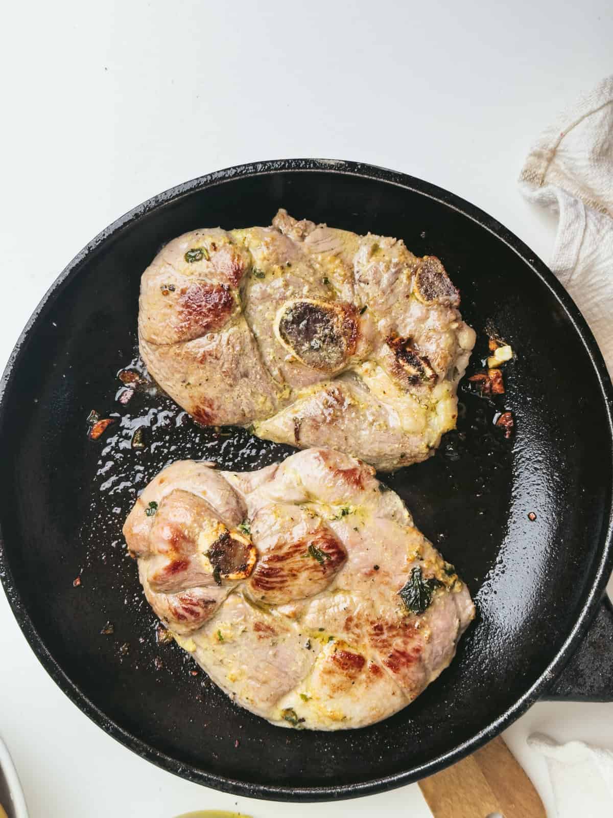 Oven Baked Lamb Chop