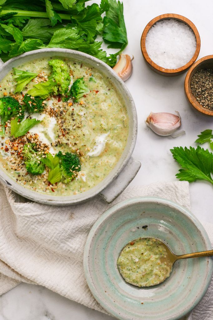 Creamy Broccoli Cheddar Soup featured