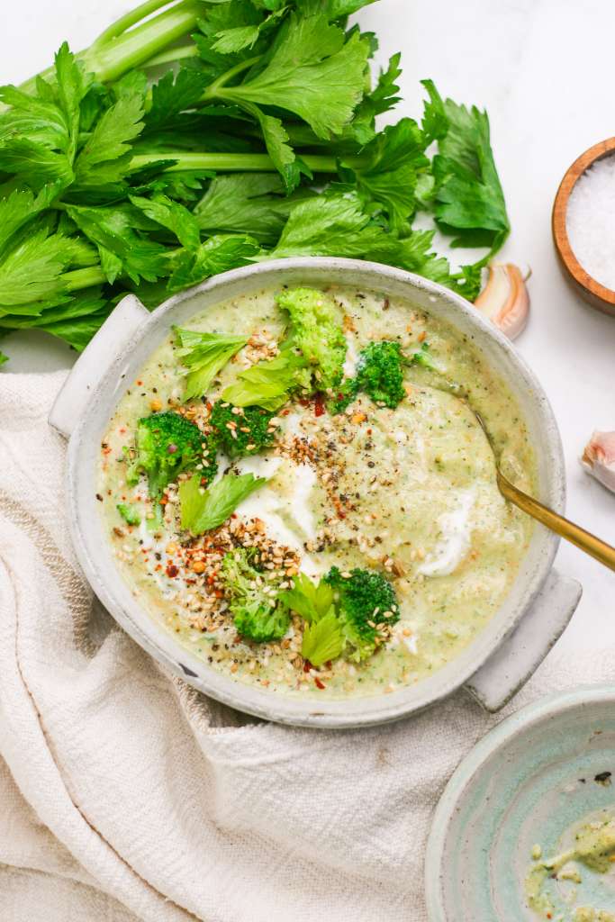 Creamy Broccoli Cheddar Soup featured