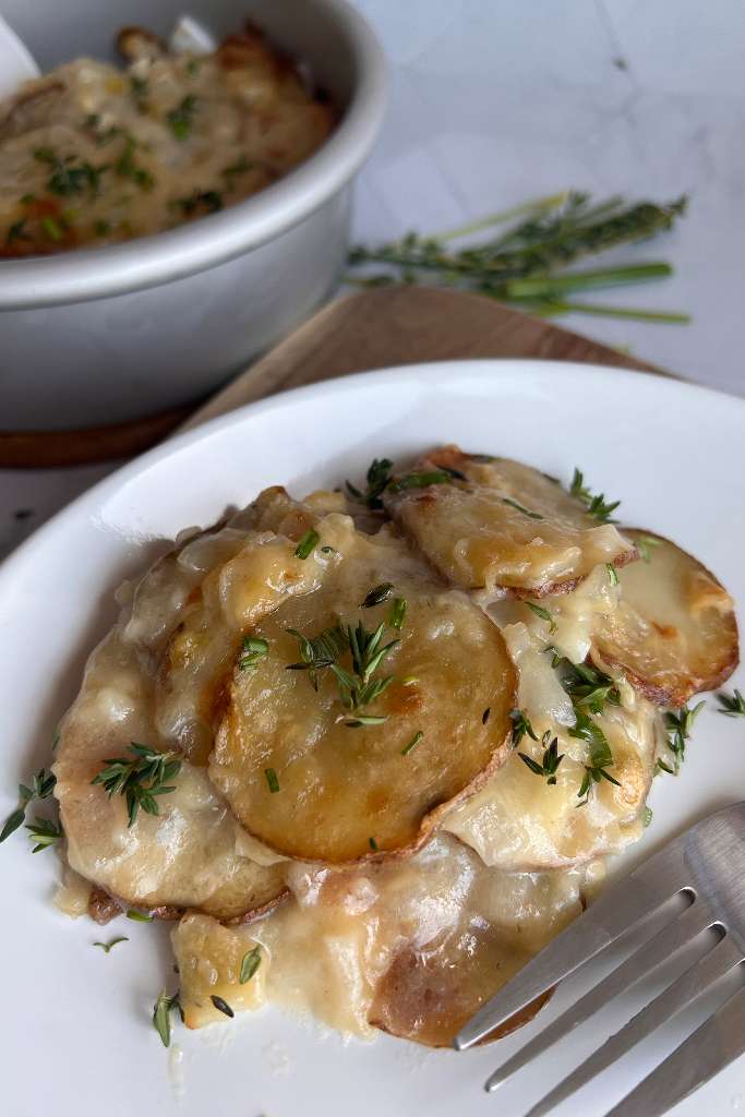 Healthy Scalloped Potatoes feature
